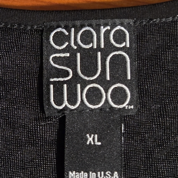 Clara SunWoo Dressy Top, Sz Xl - Picture 5 of 6